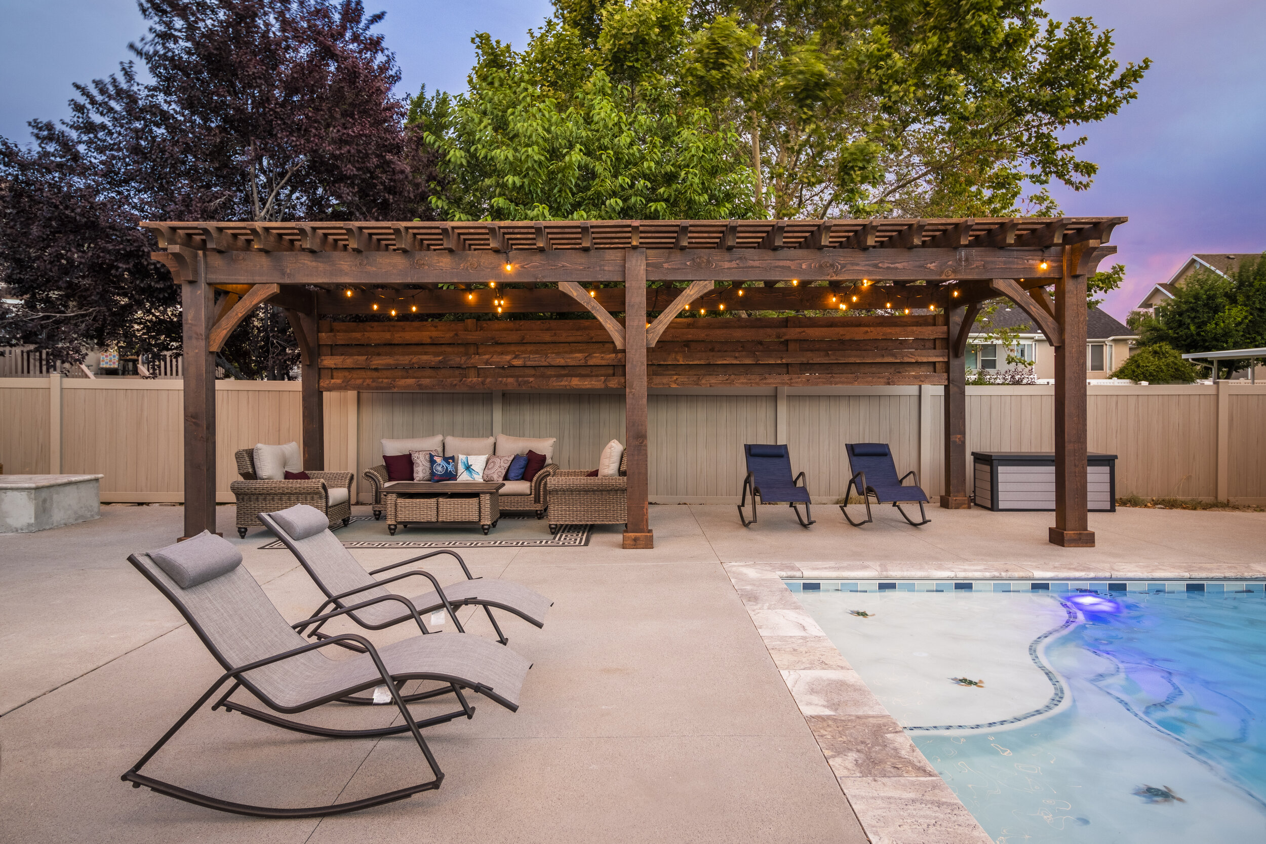 Timber Frame Trellis
