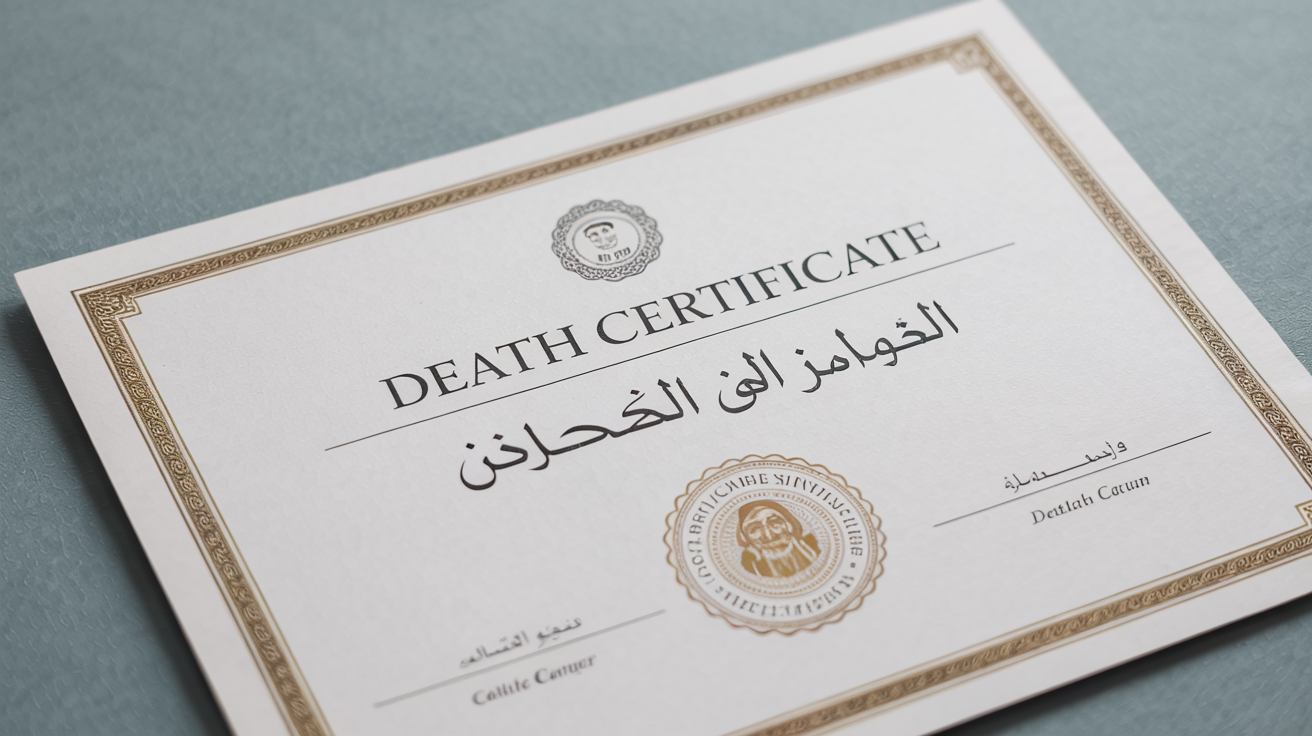 Death Certificate Translation