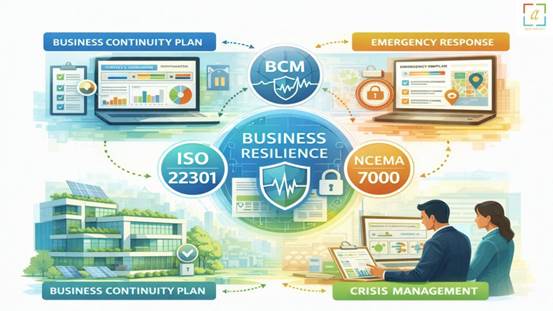 BCM ISO 22301 and NCEMA 7000 Consultants Supporting Business Resilience