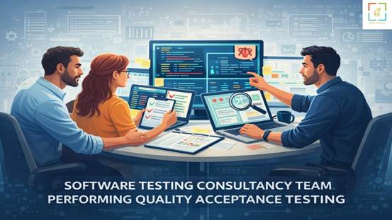 Software Testing Consultancy Team Performing Quality Acceptance Testing