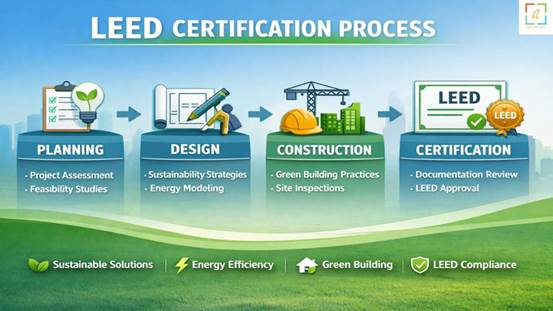 LEED Certification Process Illustration