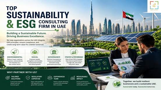 Top Sustainability and ESG Consulting Firm in UAE