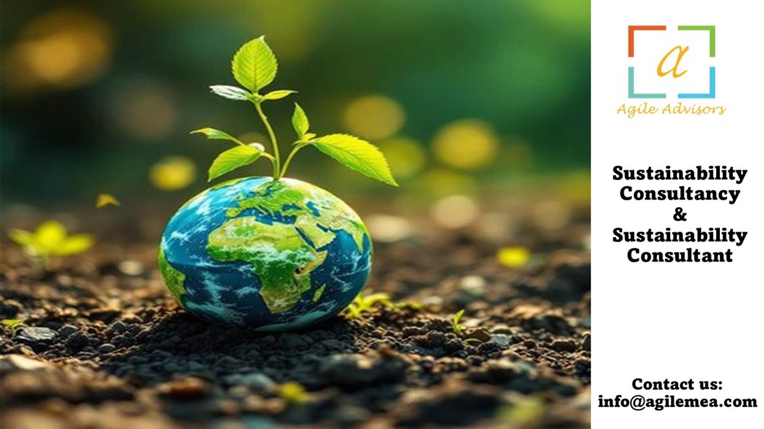 A plant growing on a planetAI-generated content may be incorrect.