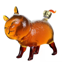 Cat Shaped Whiskey Decanter