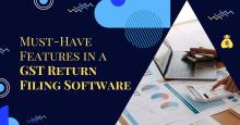 Features in a GST Return Filing Software