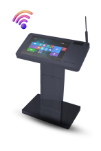 Wireless podium, Wireless digital podium, Interactive display,