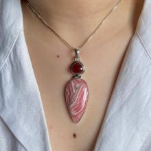 Rhodochrosite jewelry 