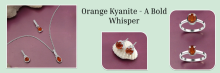  Orange Kyanite jewelry