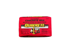 quikrete fast setting concrete mix