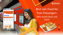best jain food in train