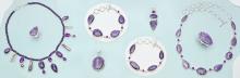 Charoite jewelry