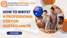 CDR for Australian PR