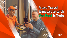 veg food in train, train food delivery app, group food order in train