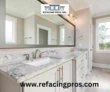 Refaced Bathroom Cabinets 
