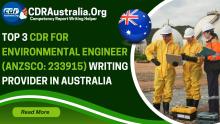 CDR for Environmental Engineer