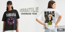 Women oversized t shirts