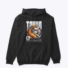 Koi Fish Tokyo Japan Graphic Merch Unisex Classic Pullover Hoodie