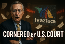 Ricardo Salinas cornered by the US courts