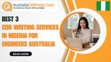 Best 3 CDR Writing Services in Nigeria for Engineers Australia