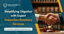 Deposition summary service