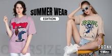 streetwear oversized t shirts for women