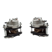 Off-Road Front Disc Brake Caliper Pair with Heavy-Duty Construction and Hardware