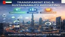 Sustainability report consultant in Dubai providing ESG reporting services