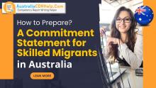 Commitment Statement for Skilled Migrants