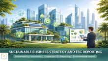 Sustainable business development and ESG reporting initiatives in Dubai supported by sustainability consultants
