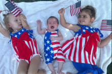 4th of July Newborn Clothes 