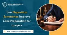 Deposition summary service