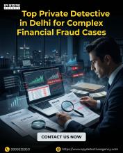 Top Private Detective in Delhi for Complex Financial Fraud Cases