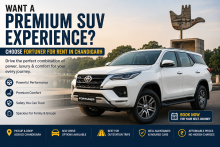 Want a Premium SUV Experience? Choose Fortuner for Rent in Chandigarh