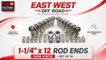 1-1/4 Heim Joint Kit | 1.25" Rod Ends for 4-Link Suspension