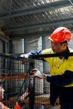 welded wire fence