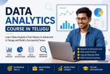 Data Analytics Certification in Telugu, Learn Data Analytics in Telugu, Data Analytics Roadmap