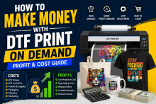  DTF printing