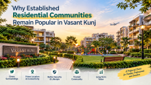 Established residential communities in Vasant Kunj