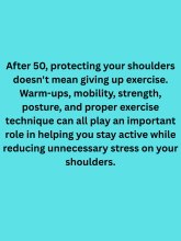 Protect Your Shoulders While Staying Active After 50