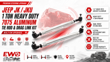 Jeep JKU Drag Link Kit | Heavy-Duty Steering Upgrade