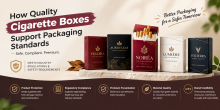 Quality cigarette boxes support organized storage