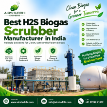 H2S Biogas Scrubber Manufacturer