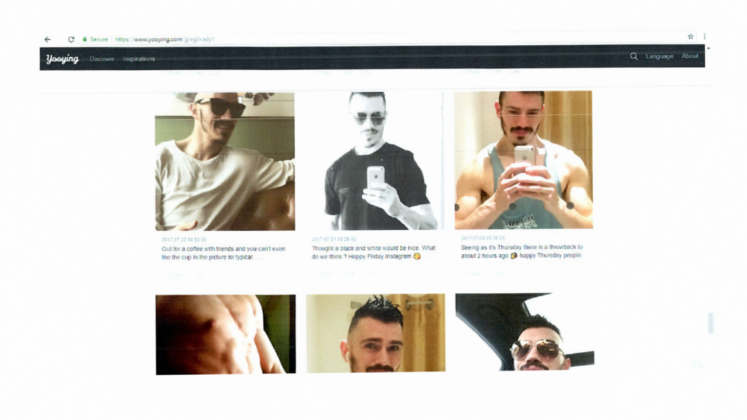 Enjoying his vision after surgery