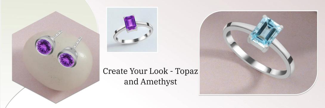 Blue Topaz vs. Amethyst