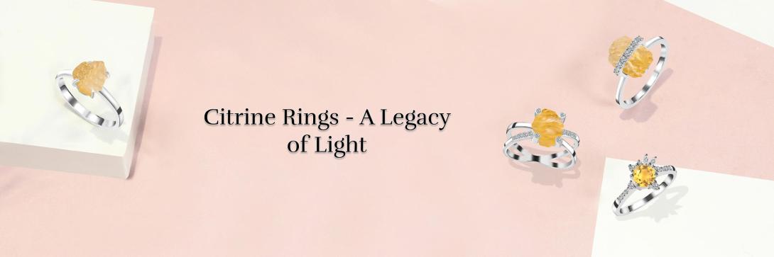 Citrine Ring