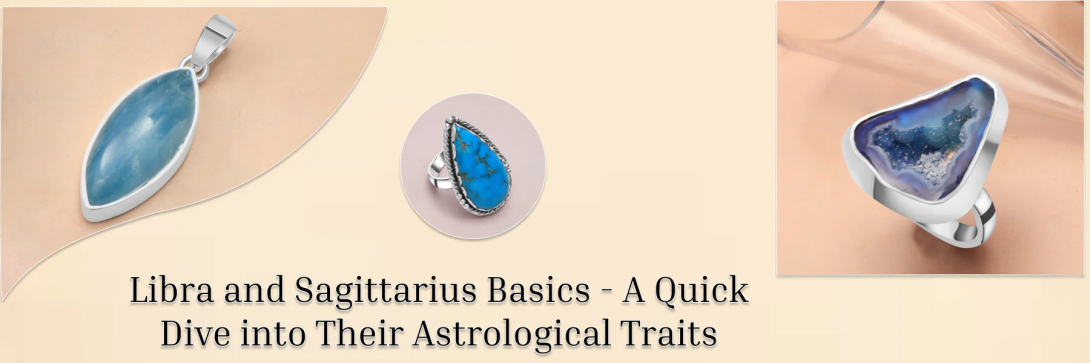 Libra and Sagittarius