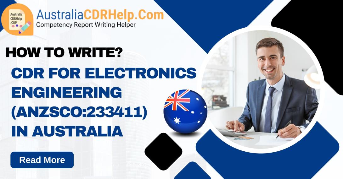 CDR for Electronics Engineering in Australia