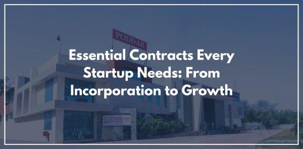 Essential Contracts Every Startup Needs: From Incorporation  to Growth