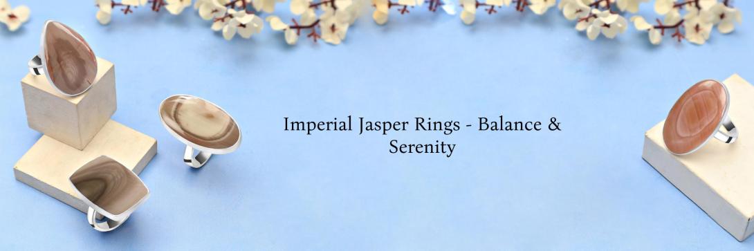 Imperial Jasper Rings
