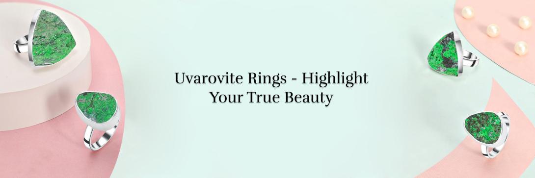 Uvarovite Ring